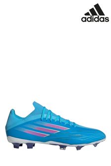 adidas Light Blue X Speed P2 Firm Ground Boots (M38263) | $152