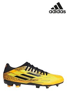 נעלי כדורגל של adidas לגברים דגם X Messi P3 Firm Ground בצבע זהב (M38271) | ‏326 ₪