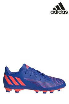adidas Predator P4 Fußballschuhe für feste Böden, Blau (M38322) | 51 €