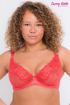 Curvy Kate Fiery Red Stand Out Scooped Plunge Bra (M38732) | €21