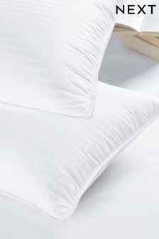 White Collection Luxe Goose Down & Feather Support Pillow