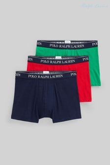 Polo Ralph Lauren Cotton Trunks Three Pack (M39586) | TRY 466