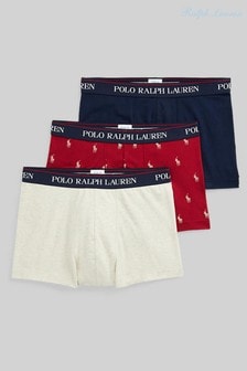 Polo Ralph Lauren Cotton Trunks Three Pack (M39590) | TRY 492