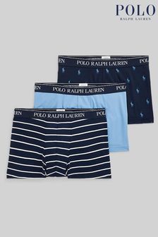 Polo Ralph Lauren Cotton Trunks Three Pack (M39595) | TRY 518