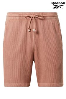Reebok Mens Coral Pink Waffle Shorts (M39606) | €48