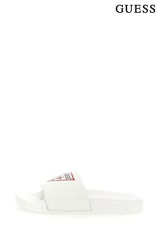 Guess Colico White Sliders