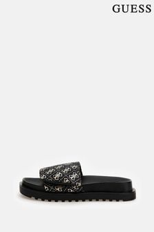 Guess FABETZY Black Slippers