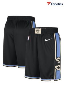 Fanatics NBA Atlanta Hawks City Edition Swingman Black Shorts 23 (M40366) | €83