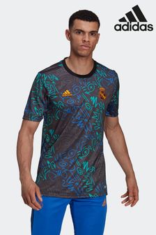 adidas Black Real Madrid T-Shirt (M40416) | kr779