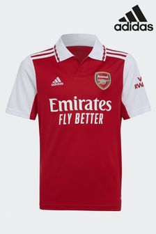 חולצת כדורגל אדומה לילדים של adidas של משחקי הבית של קבוצת הכדורגל Arsenal 22/23 (M40483) | ‏233 ₪