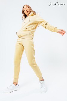 חליפת ספורט לנשים של ‪Hype.‬ דגם Wheat עם לוגו (M41120) | ‏279 ₪