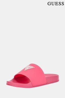 Guess Pink Beach Slippers