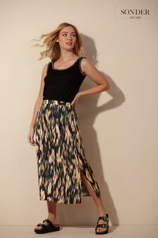 Sonder Studio Blurred Floral Slip Skirt (M41218) | €21.50