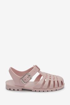 Бледно-розовый - Желейные сандалии (M41950) | 236 грн - 295 грн