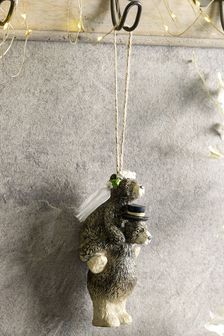 Just Married Bears Hanging Decoration (M42728) | $9