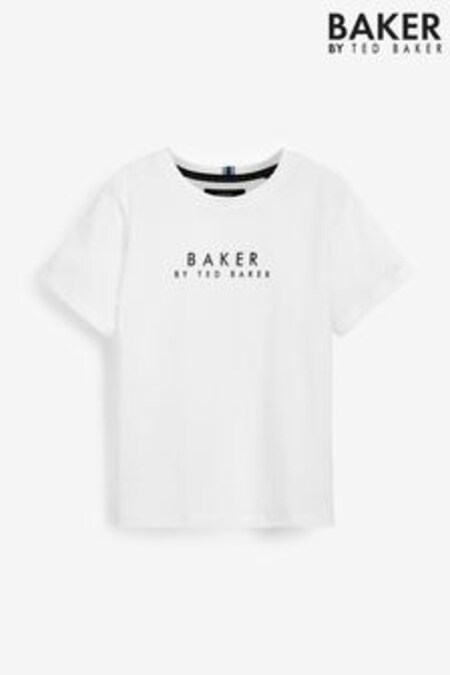 أبيض - تي شيرت من Baker by Ted Baker  (M42843) | 78 ر.ق - 97 ر.ق
