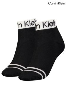 Calvin Klein Black Logo Socks 2 Pack (M43803) | €15.50