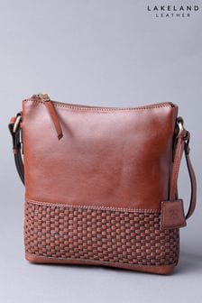 白蘭地紅 - Lakeland Leather Waverton 皮革斜背包 (M44177) | NT$3,730