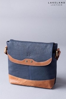 Lakeland Leather Hartsop Flapover Leather Cross-Body Bag (M44191) | $107