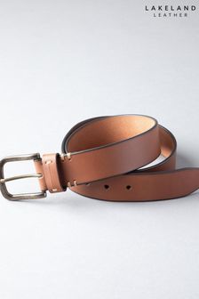 Dunkles Cognacbraun - Lakeland Leather Levens Ledergürtel (M44199) | 55 €