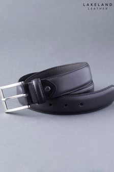 Lakeland Leather Black Staveley Leather Belt (M44200) | $60