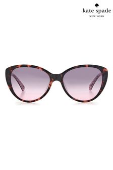 kate spade new york Visalia Tortoiseshell Brown Sunglasses (M44598) | €171