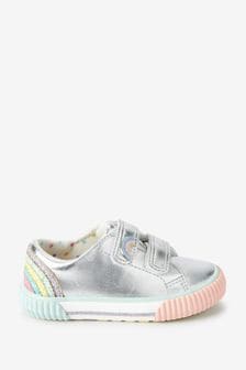 Silver Rainbow Standard Fit (F) Trainers (M44617) | OMR8 - OMR9