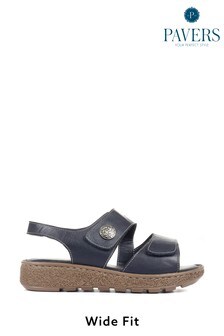 Pavers Extra Wide EE+ Ladies Leather Sandals (M44627) | ₪ 210