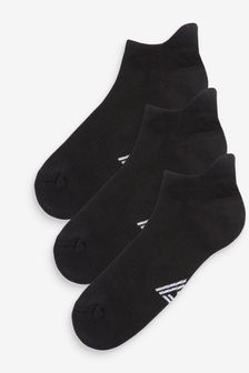 Black 3 Pack Next Active Cushioned Socks (M44674) | $21