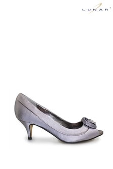 Grau - Lunar Ripley Peeptoe-Schuhe aus Satin (M45058) | 77 €