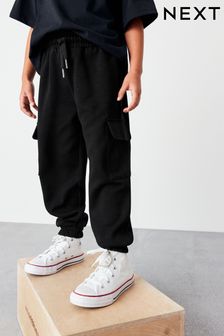 Negro - Pantalones de chándal cargo utilitarios (3-16 años) (M45354) | 14 € - 21 €
