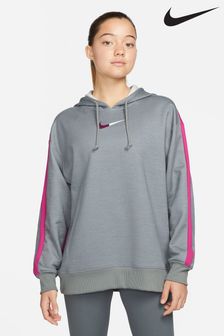 Nike Grey ThermaFIT Colourblock Pullover Training Hoodie (M45725) | 81 €