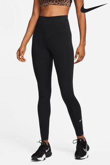 Noir - Leggings taille haute Nike Dri Fit One (M45790) | 66€