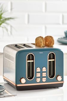Teal Blue Electric 4 Slot Toaster (M46217) | €72