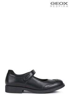 Zapatos negros Jr Agata F de Geox (M46481) | 71 € - 78 €