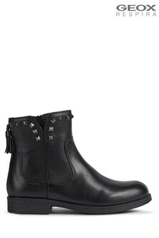 Geox Black  Jr Agata E Boots (M46482) | $143 - $154