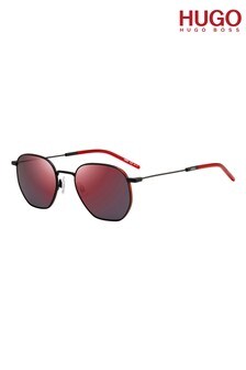 HUGO Round Red Lens Sunglasses (M46855) | ₪ 629