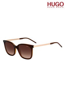 Brązowe okulary przeciwsłoneczne HUGO (M46858) | 618 zł