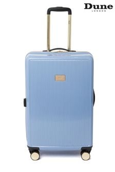 Niebieska duża walizka Dune London 77 cm (M46863) | 837 zł