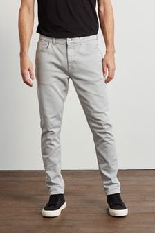 Hellgrau - Slim Fit - Authentic Stretch-Jeans (M47287) | 36 €