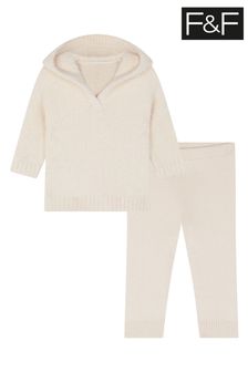 F&F Mini Hinch Toddler Cream Knitted Butteryarn Set (M47436) | €9