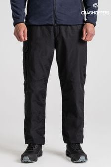 Craghoppers Kiwi Winter Black Trousers (M48490) | $103