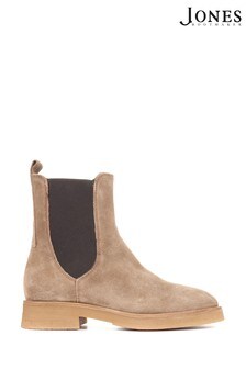 Jones Bootmaker Cream Delia Leather Chelsea Boots (M49113) | ₪ 535