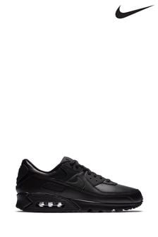 Черный - кожаные кроссовки Nike Air Max 90 (M49223) | €182