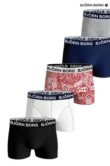 Björn Borg Younger Boys Black Core Underwear 5 Pack (M49317) | CHF 56