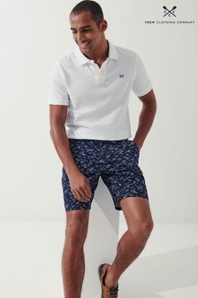 Crew Clothing Company Blue Printed Bermuda Shorts (M49497) | €62
