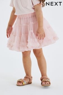Pale Pink Ruffle Tutu Skirt (3mths-7yrs) (M50675) | €14 - €17