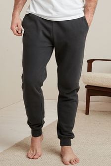Charcoal Grey With Stag Logo - Cuffed - Joggers (M50789) | MYR 113