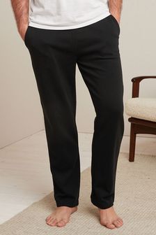 Noir à logo cerf - Ourlet ouvert - Pantalon de jogging (M50791) | €21
