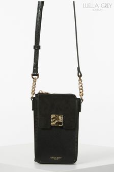 Luella Grey Aida Phone Cross-Body Black Bag (M50963) | €124